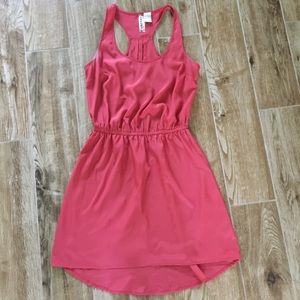 Orangy Coral Summer Dress